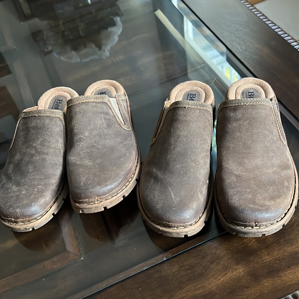 Born Maxim Taupe Avola Distressed Mule. - Picture 5 of 14